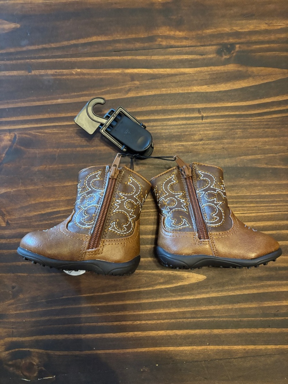 Wonder Nation baby size 2 new with tags cowboy boots - Picture 3 of 3